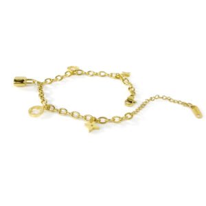 10-四芒星坠锁手链-4