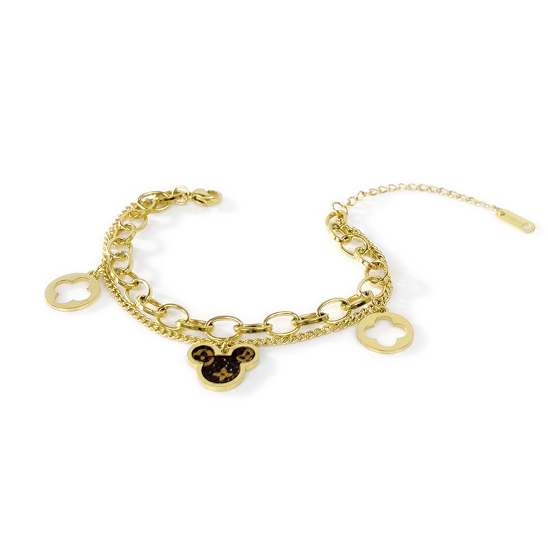 Mickey gold bracelet