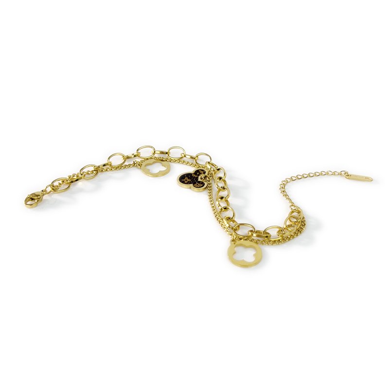 Second image of Mickey gold bracelet