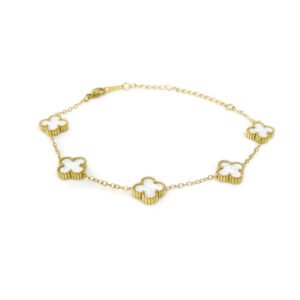 四叶草幸运手链（小）白色-1