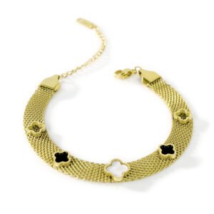 12-花朵蕾丝手链-5