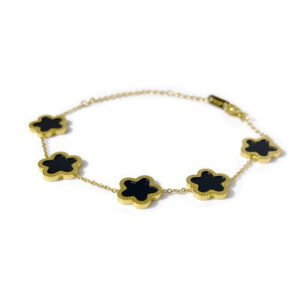 五叶草（点面）-黑色