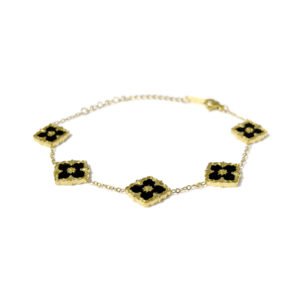 紫罗兰手链-黑色