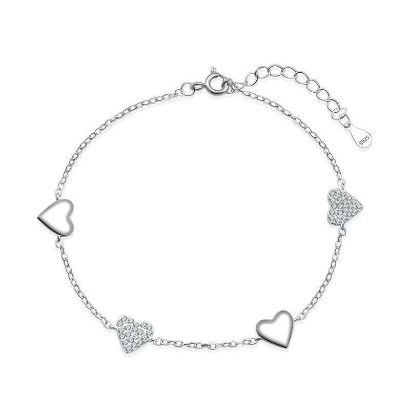 S925 silver airplane-shaped bracelet