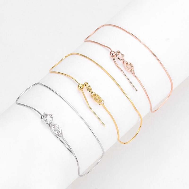 Slim Rod Drawstring Bangle