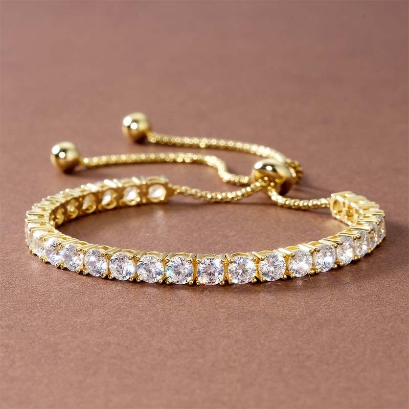 Full-Diamond Drawstring Bracelet